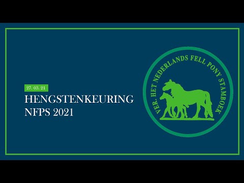 Hengstenkeuring 2021 NFPS