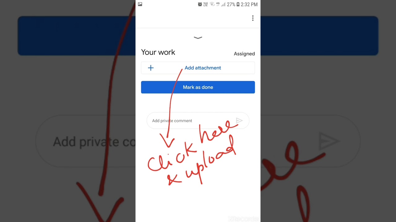 Upload Assignments in #Google classroom