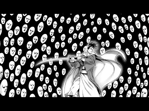 Atomic Samurai vs Black Sperm | One-Punch Man