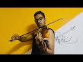 Dekopul kandulin thema(දෙකොපුල් කඳුලින් තෙමා)-short violin cover 🤘 by Pathum Ma