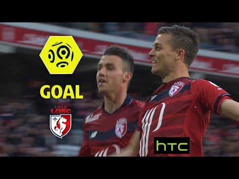 Goal Nicolas DE PREVILLE (9') / LOSC - EA Guingamp (3-0)/ 2016-17