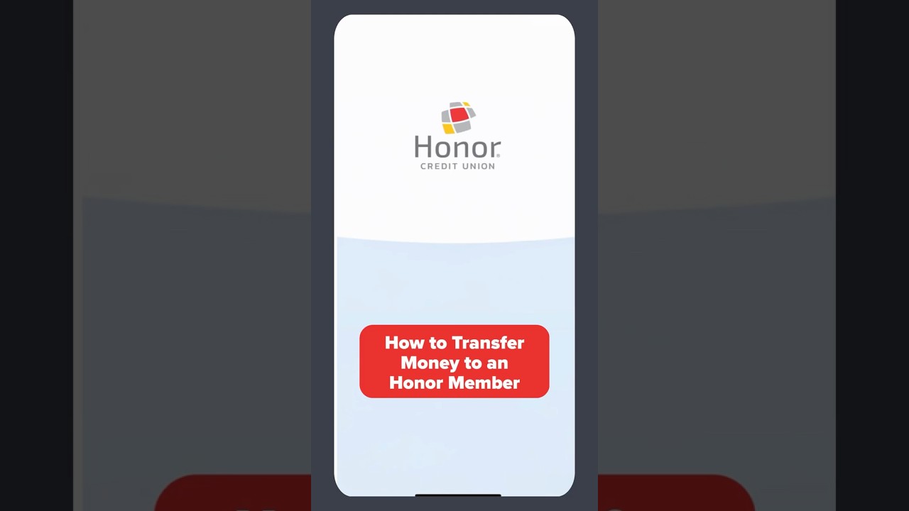 How to Transfer Money to an Honor Member