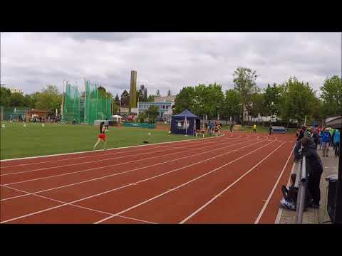 1000m Frauen beim Bayern Top Meeting in Germering 2018