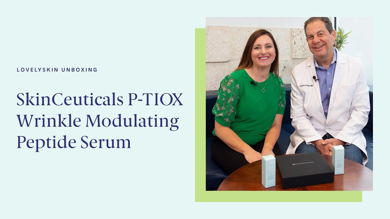 Unboxing SkinCeuticals PTIOX Wrinkle Modulating Peptide Serum LovelySkin