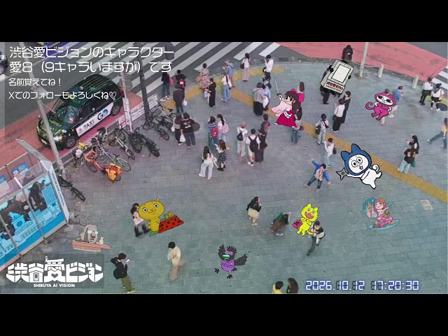 渋谷愛ビジョン・宮益坂交差点