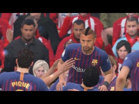 Gol de Vidal contra Atletico de Madrid