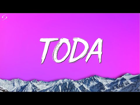 Alex Rose ft  Cazzu, Lenny Tavarez, Lyanno & Rauw Alejandro ╸Toda (Letra/Lyrics)