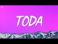 Alex Rose ft  Cazzu, Lenny Tavarez, Lyanno & Rauw Alejandro ╸Toda (Letra/Lyrics)