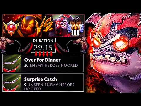Chris Luck Rank 100 Pudge Vs Grandmaster Ember Mid — Epic Fountain Fishing 100% You Will Love It