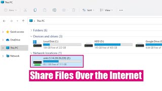 Windows 11/10'da İnternet Üzerinden Dosyalar Nasıl Paylaşılır