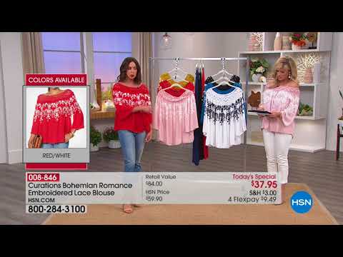 HSN | Curations Fashions 06.06.2018 - 12 AM