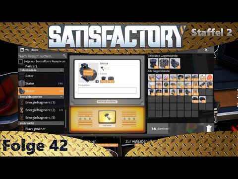 Satisfactory - EA - Ich hab da mal ne Frage - Let's Play #42 Deutsch German