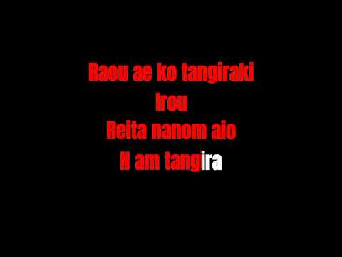 Ia kunea raoi Kiribati karaoke 2023