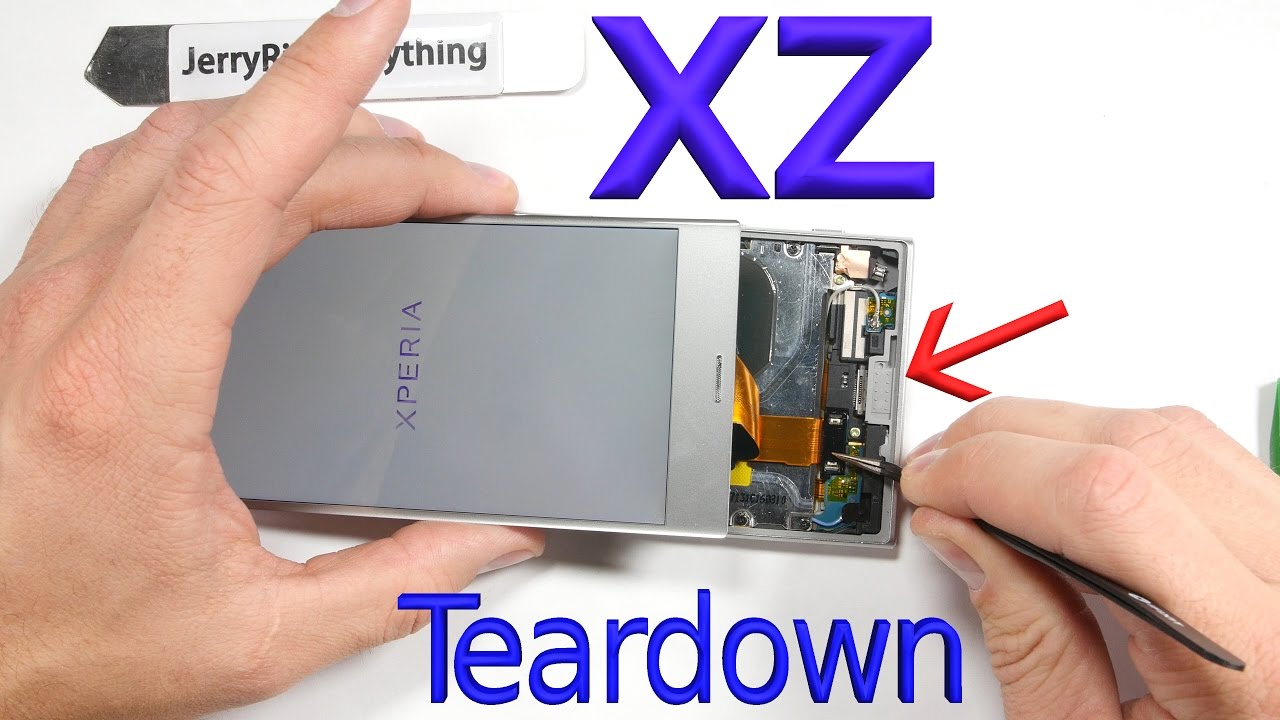 Xperia XZ Screen Repair - Battery Replacement - Complete Teardown