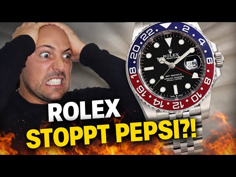 Rolex stoppt die Pepsi?! Sammler in Panik!