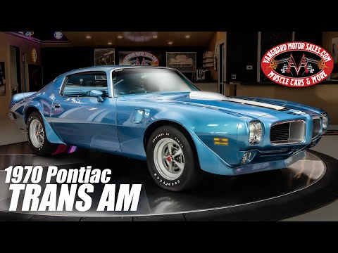 1970 Pontiac Firebird Trans Am Ram Air III For Sale Vanguard Motor Sales #8609