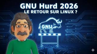 GNU Hurd en 2026, le noyau mythique de Richard Stallman est de retour !