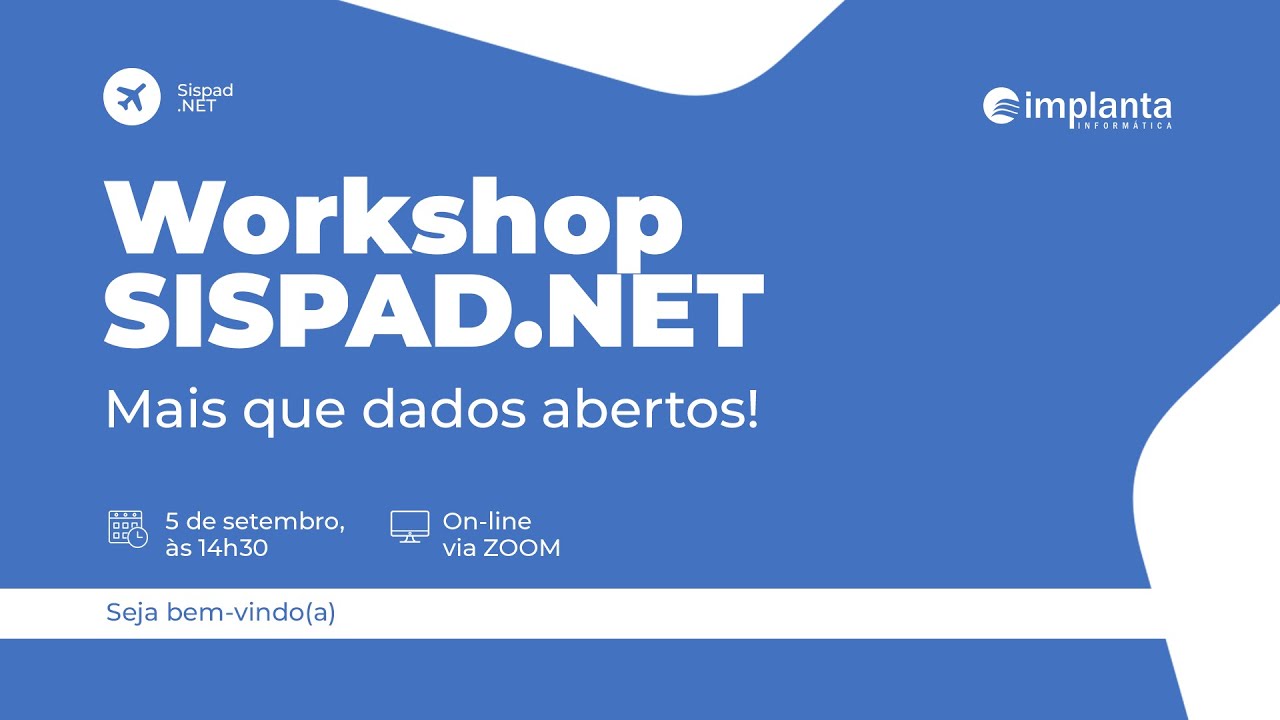 Perdeu o Workshop Sispad.Net? Confira aqui a gravação completa!