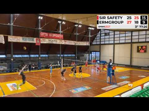 Volley, serie B: Ermgroup San Giustino supera al tie break Sir Sicoma Monini Perugia