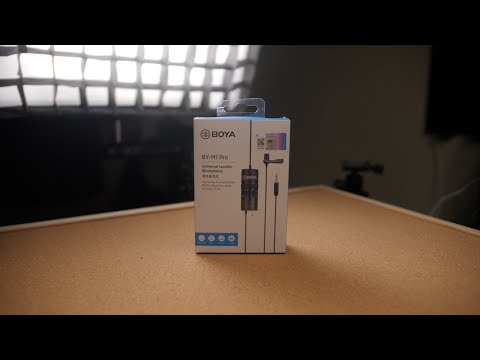 Mikrofonas Boya BY-M1 Pro video