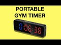 Home Gym Interval Timer Portable Magnetic Gym Timer