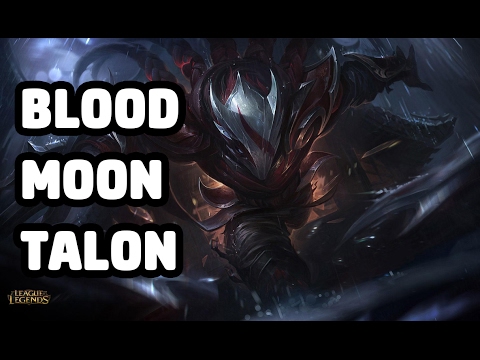 BLOOD MOON TALON SKIN SPOTLIGHT - LEAGUE OF LEGENDS