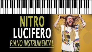 NITRO - Lucifero KARAOKE prod. Yazee (Piano Instrumental)
