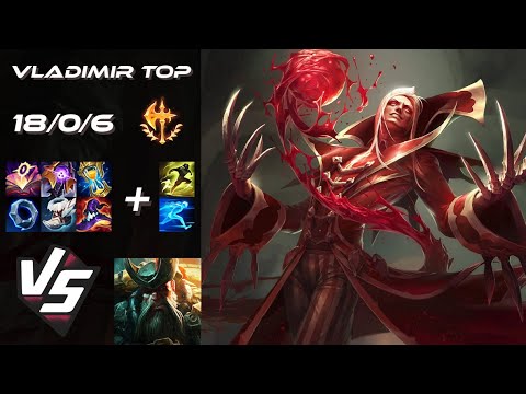 TOP Vladimir vs Gangplank - EU Challenger Patch 26.1