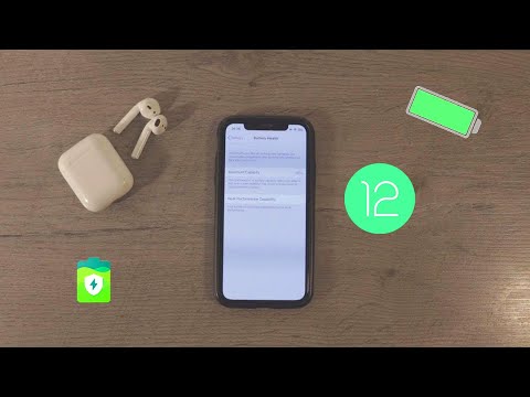 View the BATTERY HEALTH on ANDROID 12!