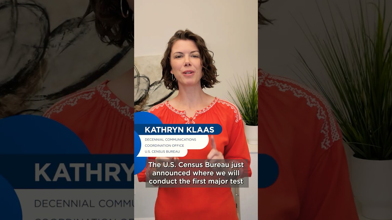 2026 Census Test Site Locations #shorts