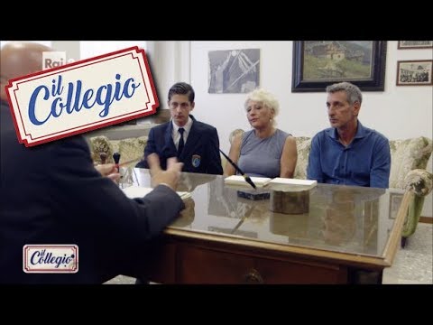 I genitori di Adriano Occulto dal preside - Quarta puntata - Il Collegio