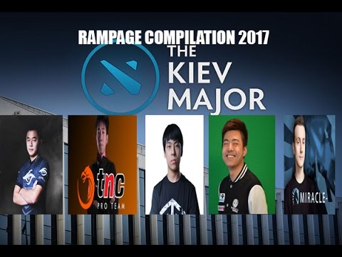 Kiev Major Rampage Compilation [MidOne] [ KUKU] [ANA] [BURNING] [MIRACLE]