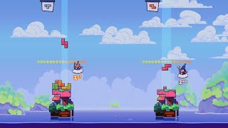 【Tricky Towers】トロフィー「素早く正確に。」1分15秒