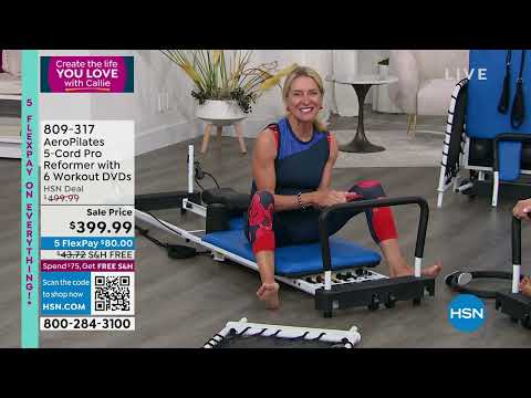 HSN | Create The Life You Love with Callie - AeroPilates Home Studio 01.29.2023 - 11 AM