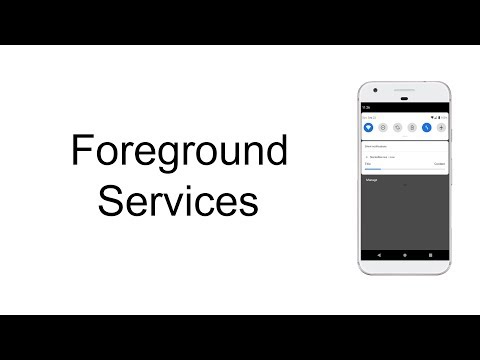 Foreground Services | Android Tutorials