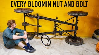 Dismantling A 100 year old Austin 7 Rolling Chassis From Start To Finish