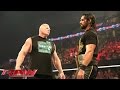 Brock Lesnar is revealed as Seth Rollins' next ...