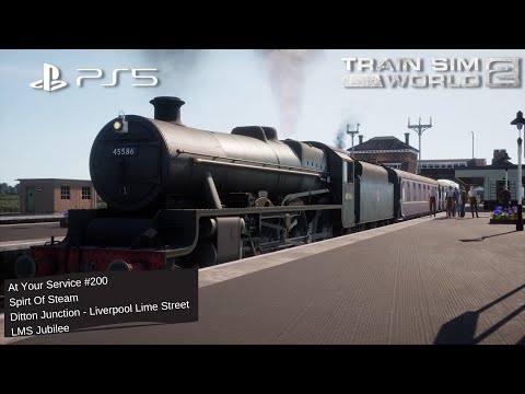 TSW 2 PS5 At Your Service #200: Spirit of Steam, Ditton Junction - Liverpool Lime Street