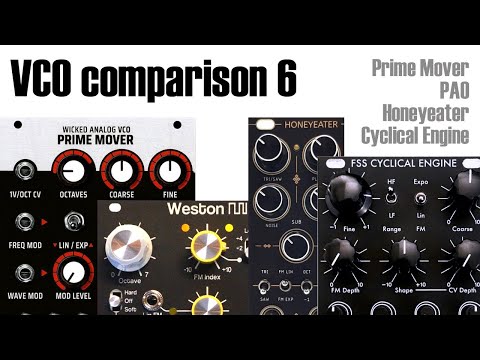 Eurorack VCO Comparison 6