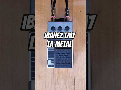 Ibanez LA Metal LM7 1980s - Silver image 2