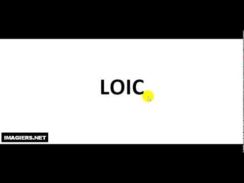 How To Pronounce French First Name # LOIC