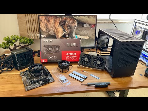 Building a Cost-Effective Gamer PC with RX 7600 and Ryzen 5 5500, Everything Runs
