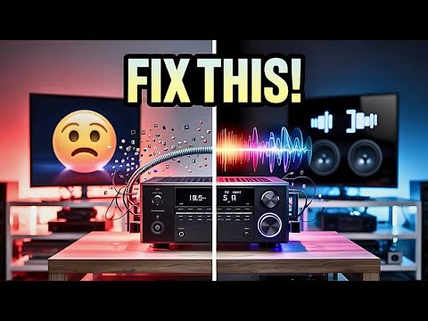 These 5 AV Receiver Settings Are DESTROYING Your Audio!