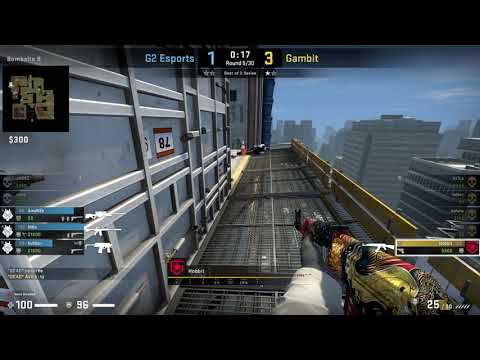 CSGO POV Gambit.Hobbit vs. G2 @vertigo - 23 kills