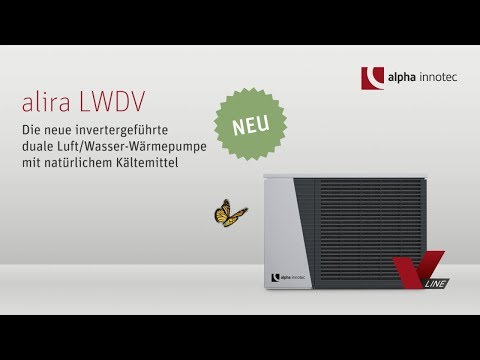 alpha innotec - alira V-line - Duale Luft/Wasser-Wärmepumpe invertergeführt zur Außenaufstellung