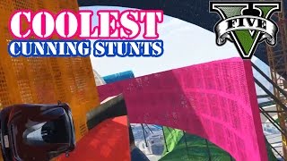 DIE COOLSTE CUNNING STUNTS MAP (+DOWNLOAD) ★ GTA 5 Online Community Custom Map Race | PowrotTV