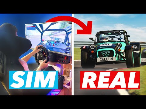 Can Sim Drivers Be FAST in a Real Race Car?