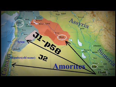 J1-p58 are Ancient Amorites (named after their nations) MYSTERY BABYLON CONNECTION UNDENIABLE
