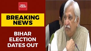 Bihar Election 2020 Dates Live: Bihar Polls To Be Held On Oct 28, Nov 3 And 7; Results Nov 10th - Download this Video in MP3, M4A, WEBM, MP4, 3GP