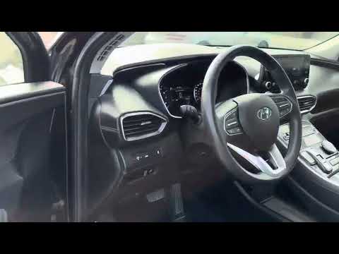 2022 Hyundai Santa Fe Preferred AWD w/Trend Package in Black for sale at Finch Hyundai in London, ON